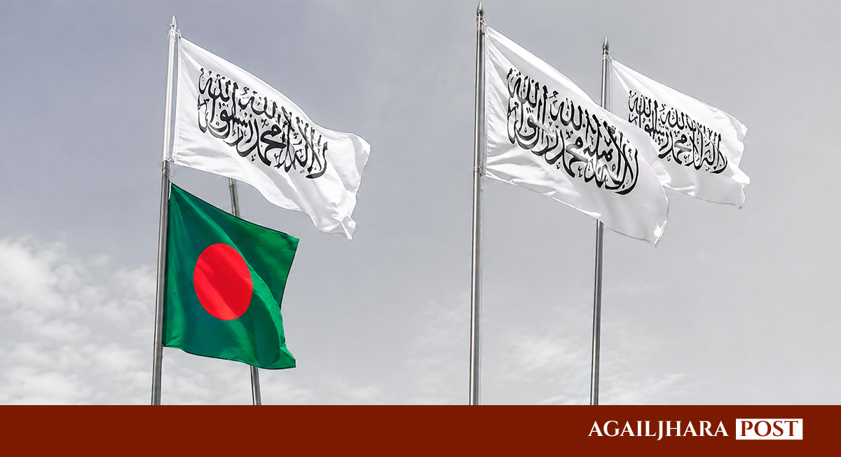 বরিশালের বিভিন্ন সড়কে সাদা-কালো পতাকার ছড়াছড়ি