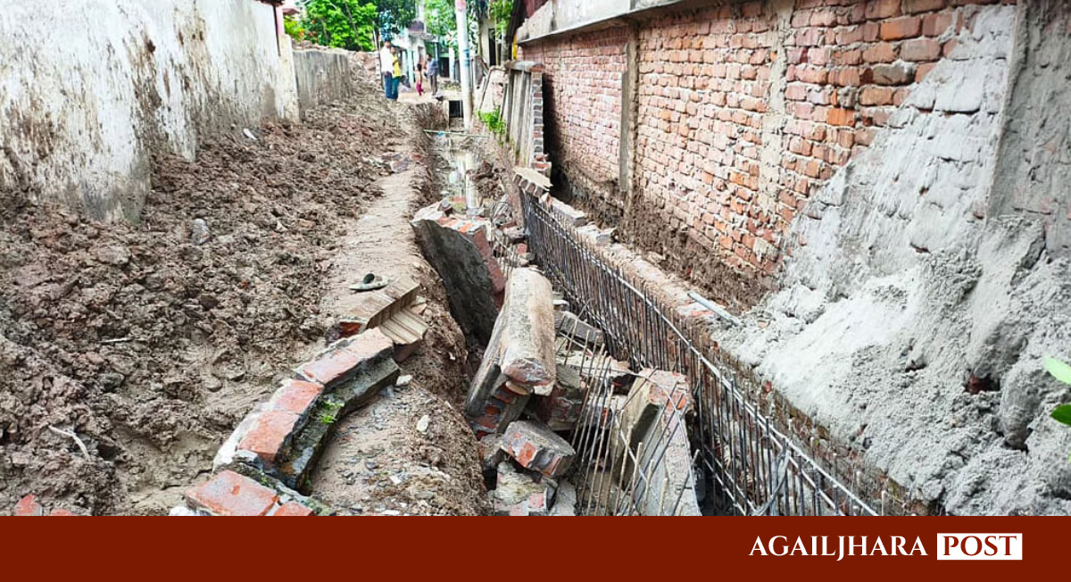 বরিশালে ড্রেন নির্মাণের সময় দেয়াল ধসে শ্রমিক নিহত